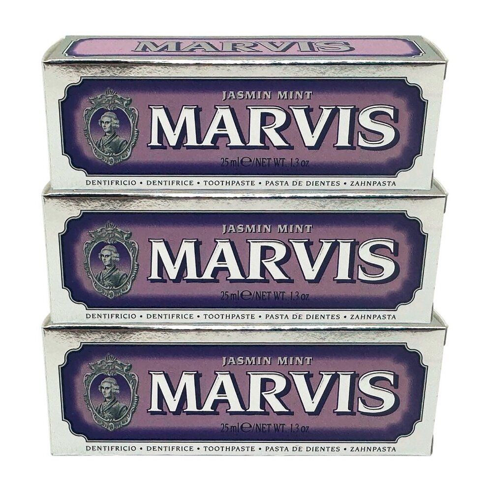 Marvis Toothpaste Jasmin Mint 1.3 oz (3 Pack) - NIB Sealed